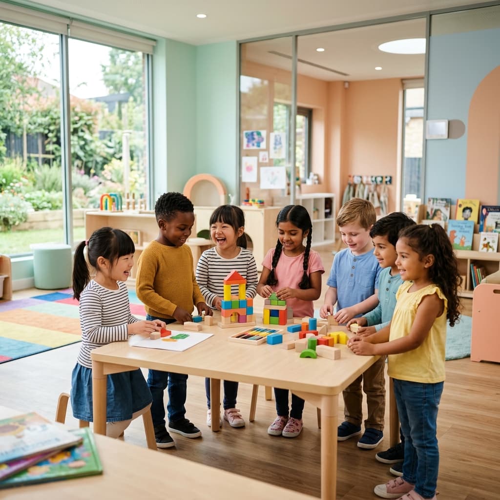 Happy Kids at Little Shines